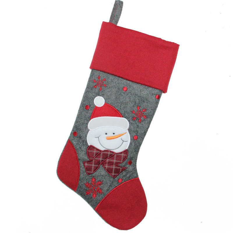 Old Fat Broads Snowman Christmas Stocking